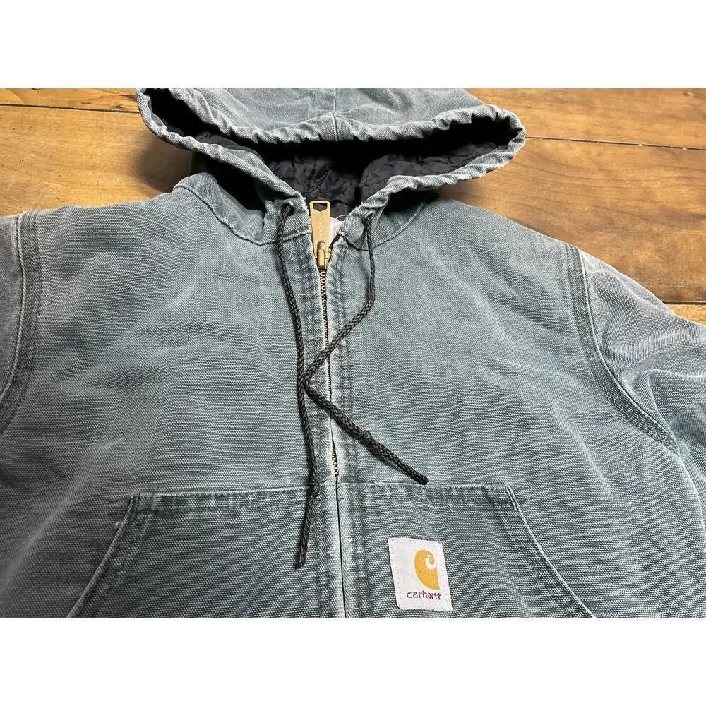 Vintage Carhartt Green Youth Small Distressed JQ643